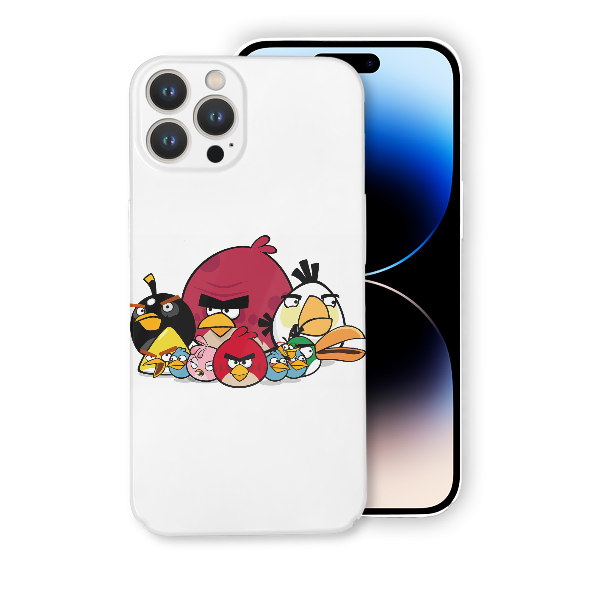 （画像用） Angry Birds アングリーバード 【iPhone 14シリーズ対応】ハードケース